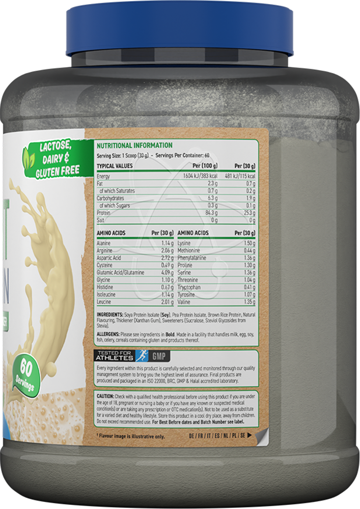 Applied Nutrition Critical Plant Protein - 1800 g