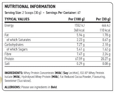 Applied Nutrition Critical Whey Protein - 2000 g
