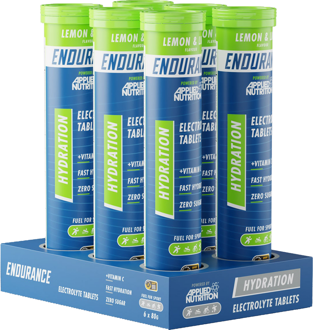 Applied Nutrition Endurance Hydration Electrolyte tabs - 6 x 20 tabs