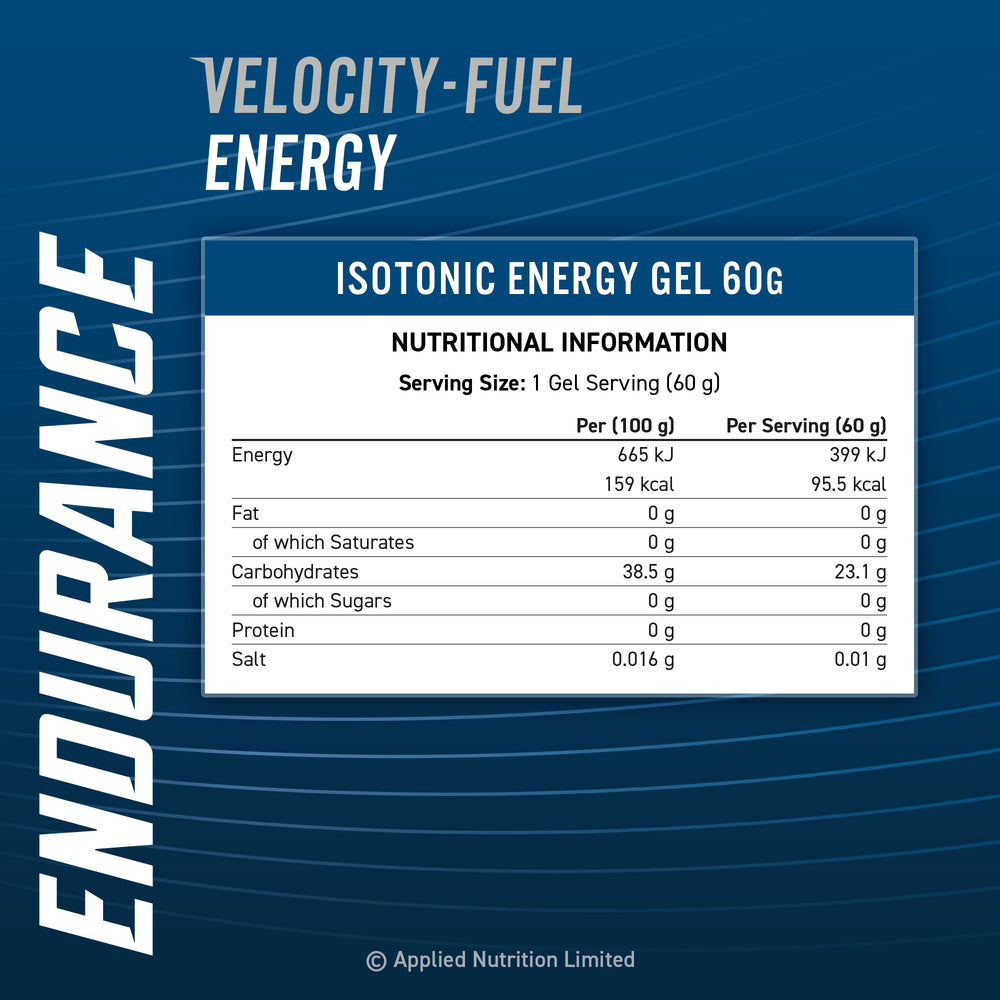 Applied Nutrition Endurance Isotonic Energy Gel - 20 x 60 ml