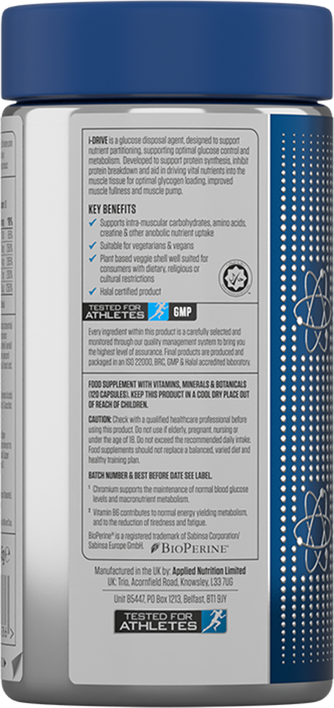 Applied Nutrition i-Drive - 120 caps
