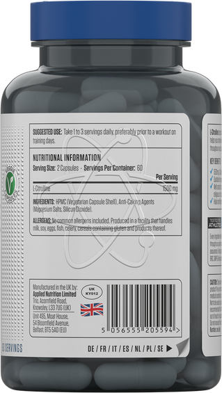 Applied Nutrition L-Citrulline 1500 - 120 caps