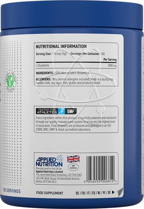 Applied Nutrition L-Glutamine Powder - 500 g