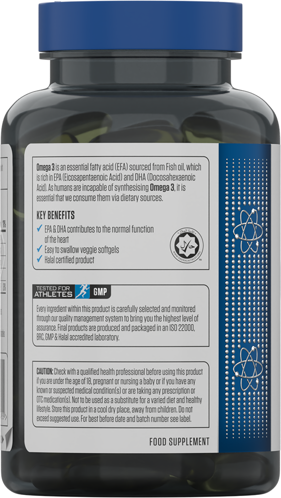 Applied Nutrition Omega 3 - 100 softgels