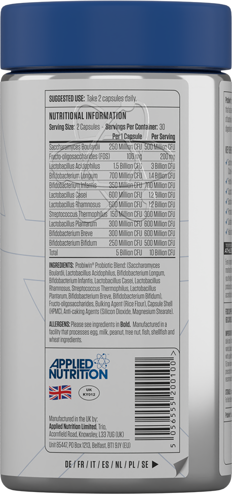 Applied Nutrition Probiotic - 60 caps