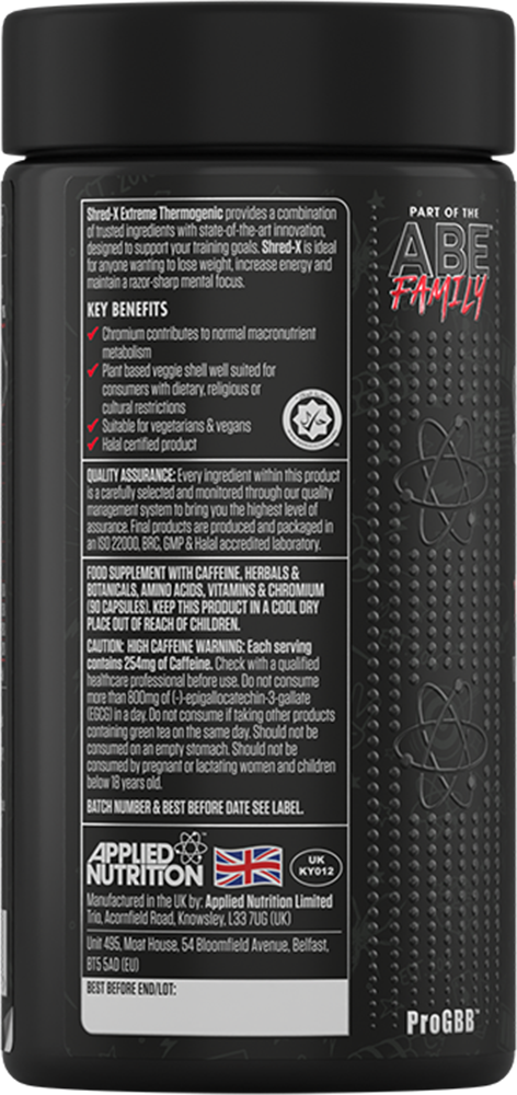 Applied Nutrition Shred-X - 90 caps