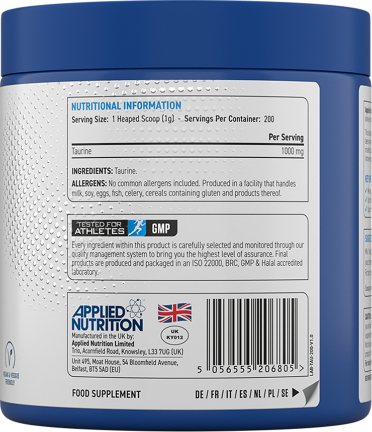 Applied Nutrition Taurine - 200 g