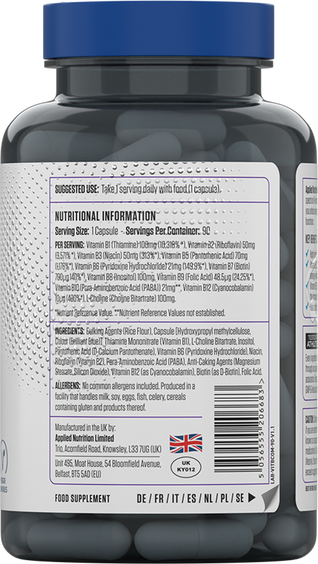 Applied Nutrition Vitamin B Complex - 90 caps