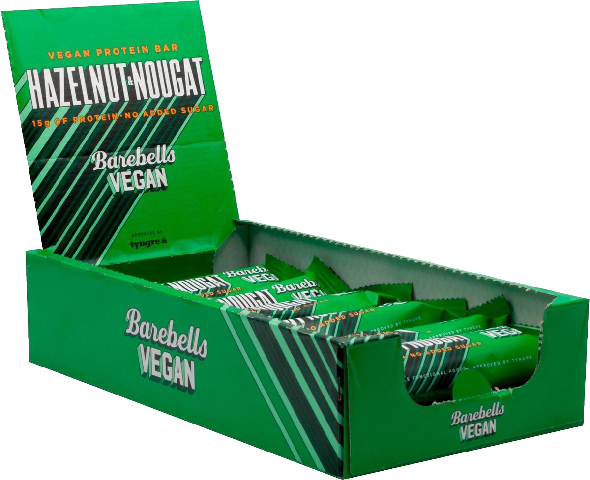 Barebells Vegan Protein Bar - 12 x 55 g