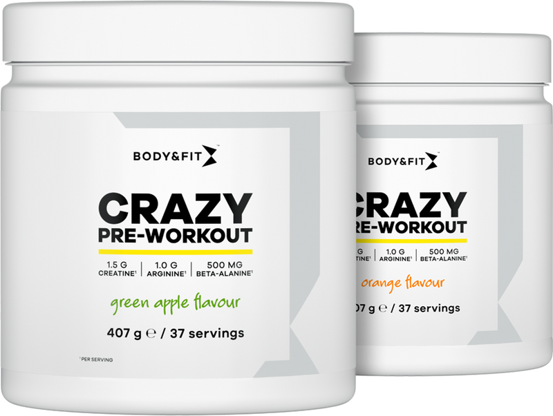 Body & Fit Crazy Pre-workout - 407 g