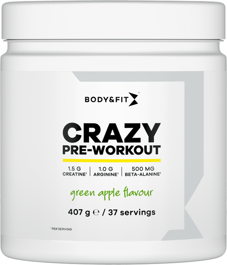 Body & Fit Crazy Pre-workout - 407 g