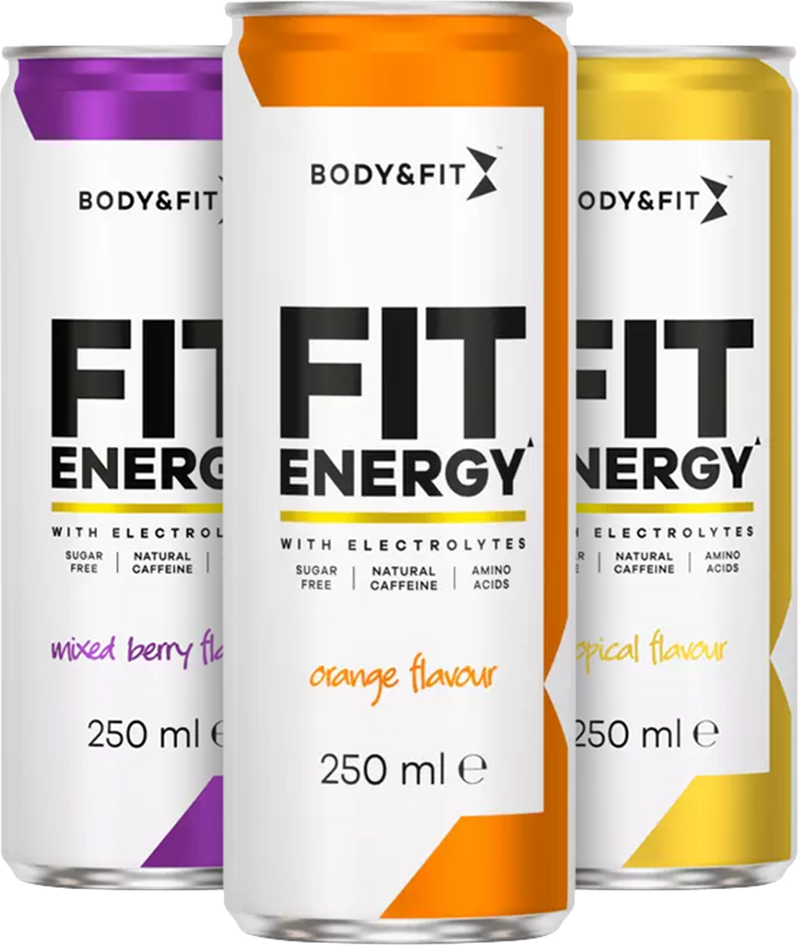 Body & Fit Fit Energy - 24 x 250 ml