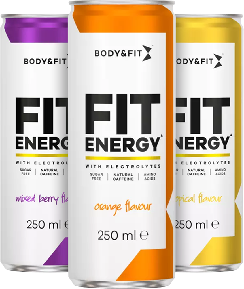 Body & Fit Fit Energy - 24 x 250 ml