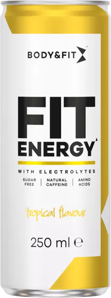 Body & Fit Fit Energy - 24 x 250 ml