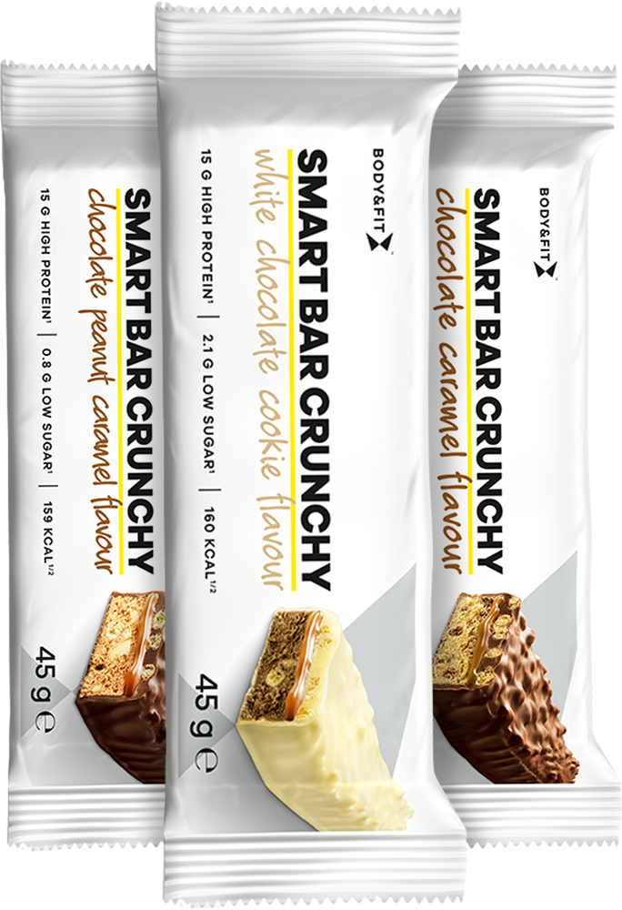 Body & Fit Protein Bar Crunchy - 12 x 45 g