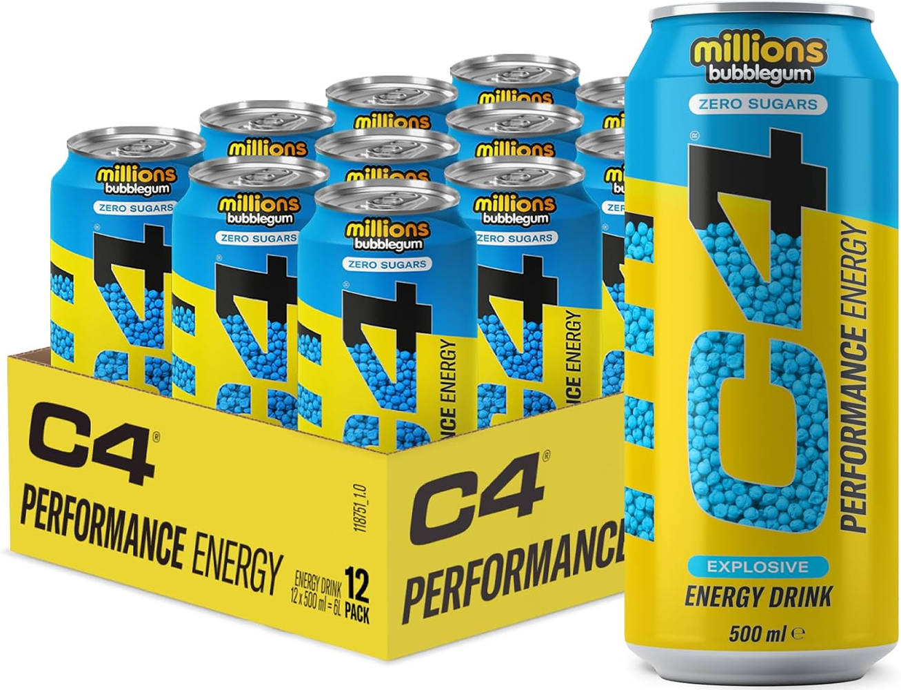 C4 Energy - 12 x 500 ml