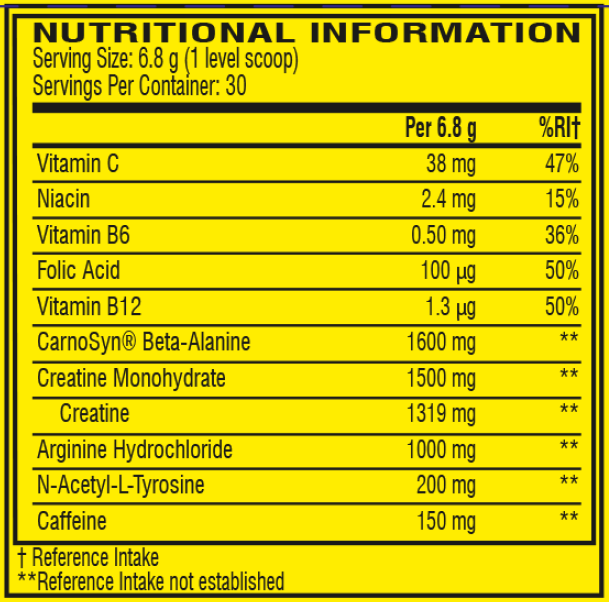 C4 Original Pre-workout - 30 servings