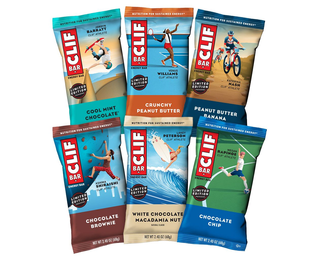 Clif Bar - 12 x 68 g