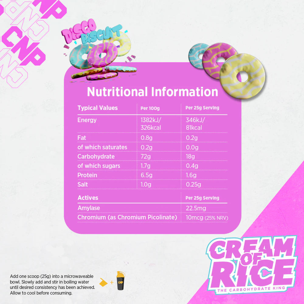 CNP Cream Of Rice - 2000 g