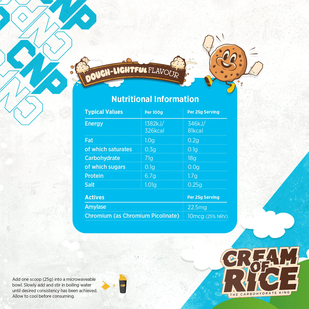 CNP Cream Of Rice - 2000 g