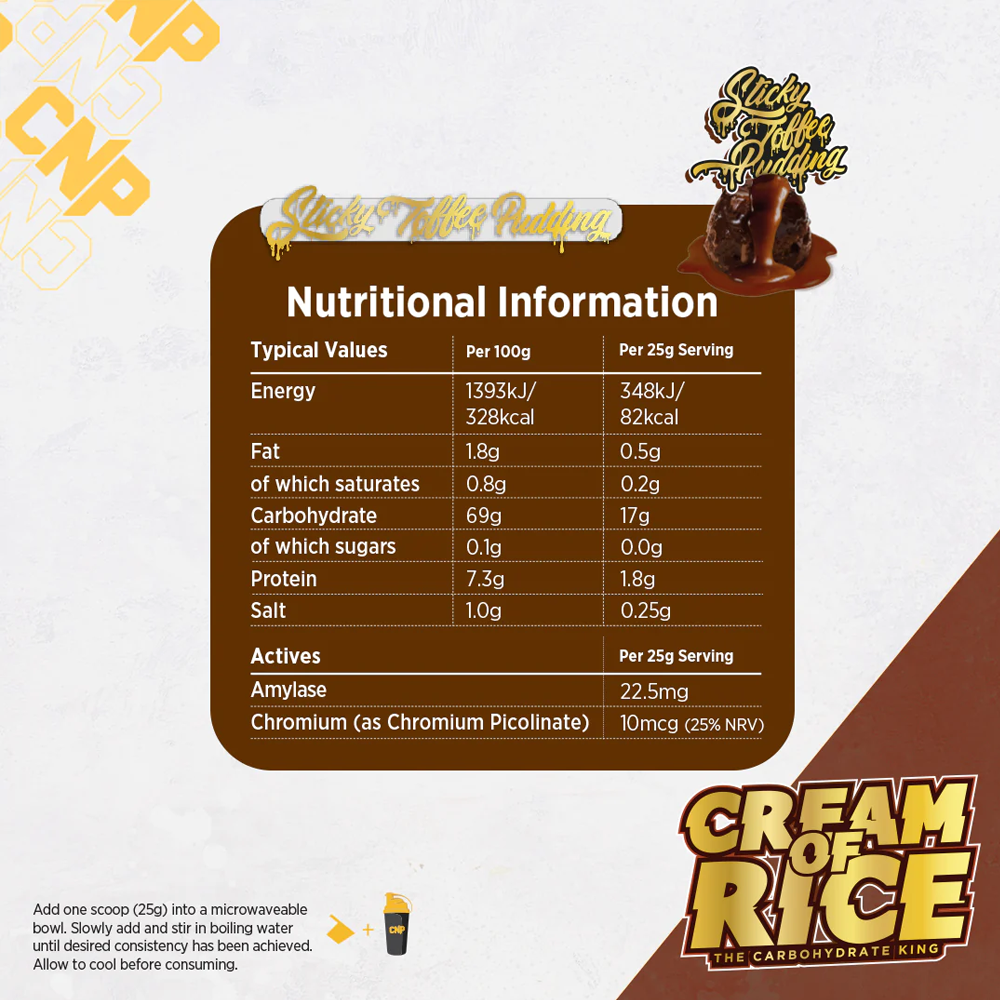 CNP Cream Of Rice - 2000 g