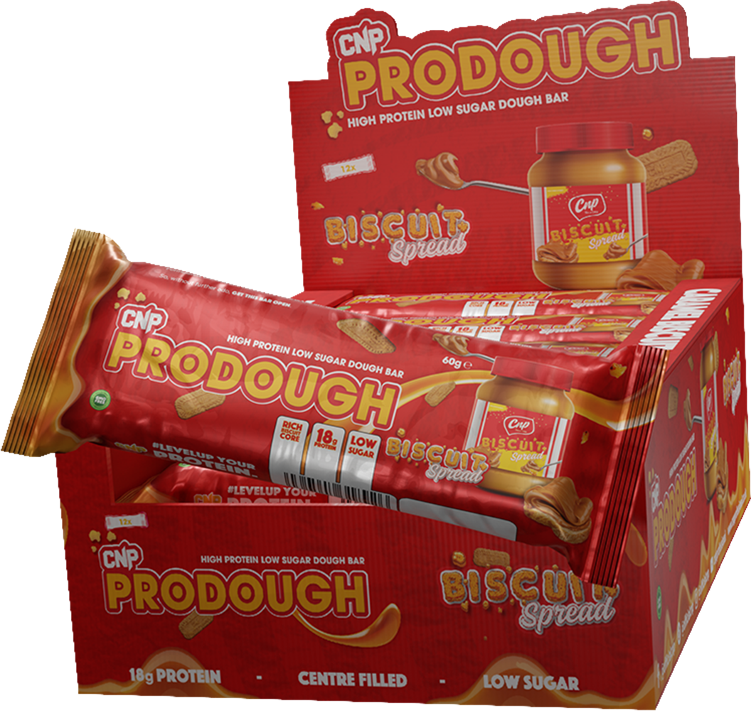 CNP ProDough Doughnut Bars - 12 x 60 g