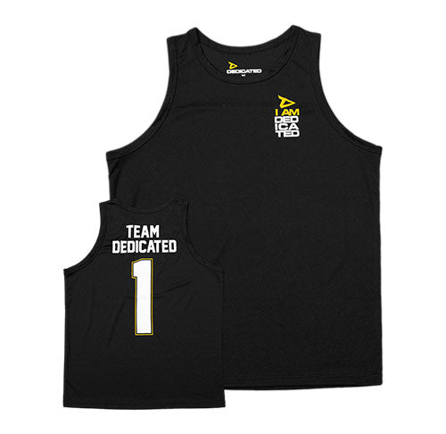 Dedicated Basketball Tank Top - Black