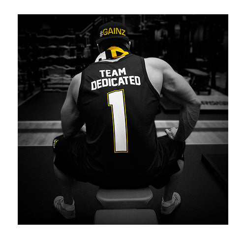 Dedicated Basketball Tank Top - Black