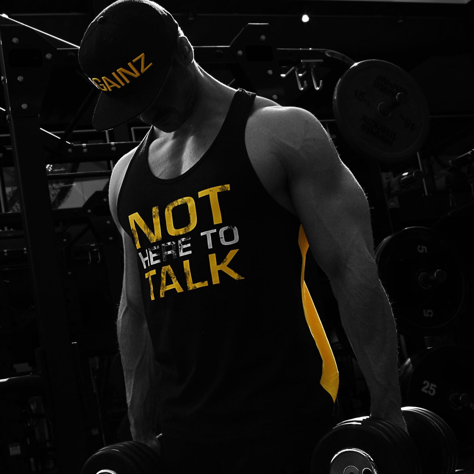 Dedicated Premium Stringer - Not here to Talk - XXL