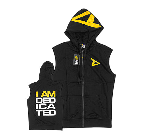 Dedicated Sleeveless Hoodie - Black