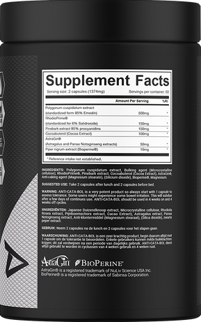 Dedicated Nutrition ANTI-CATA-BOL - 120 caps