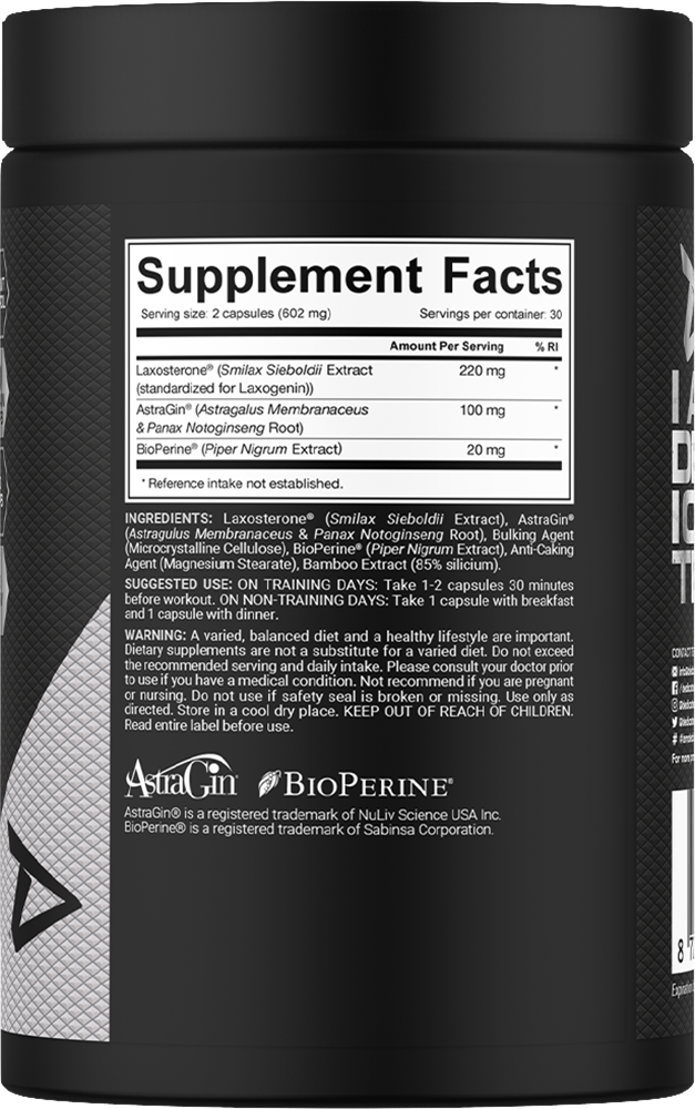 Dedicated Nutrition LAXO-BOL - 60 caps