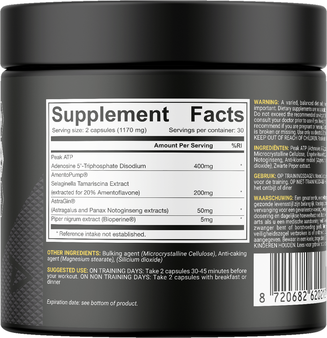 Dedicated Nutrition TRUE POWER - 60 caps