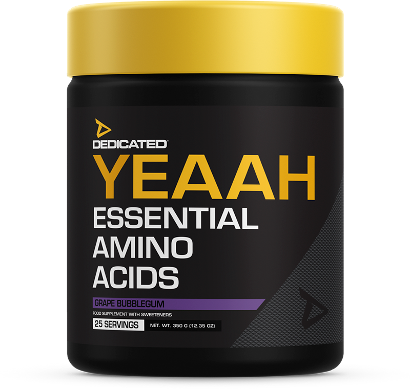 Dedicated Nutrition YEAAH Essential Amino Acids - 350 g - Grape Bubblegum
