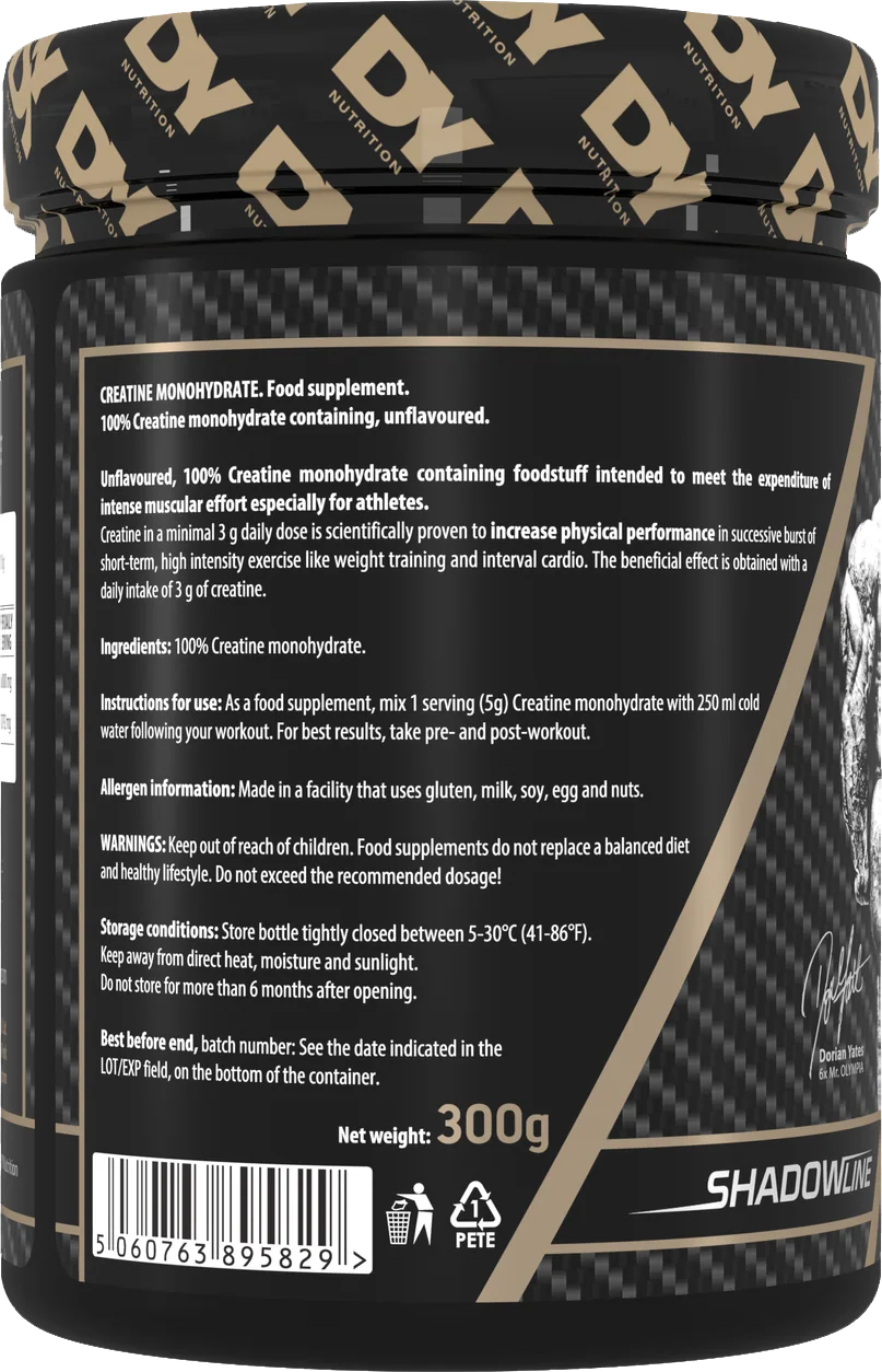 DY Nutrition Creatine Monohydrate - 300 g