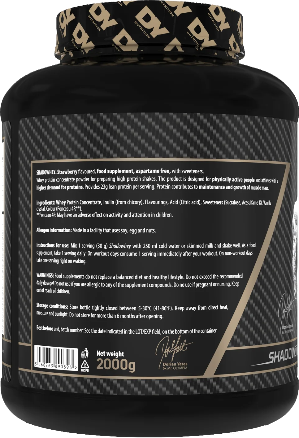DY Nutrition Shadowhey - 2000 g