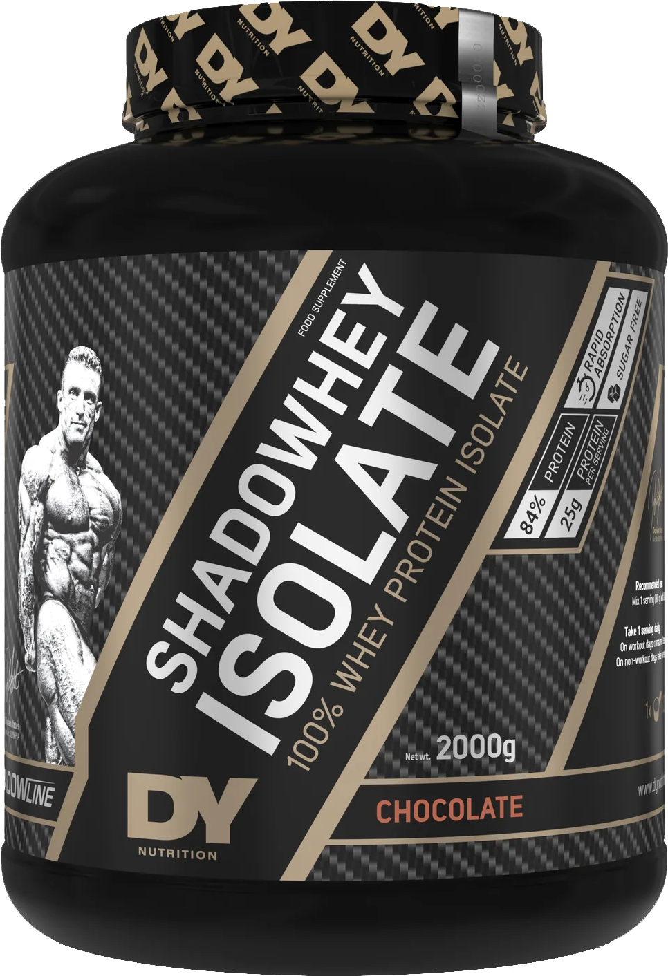 DY Nutrition Shadowhey Isolate Protein - 2000 g