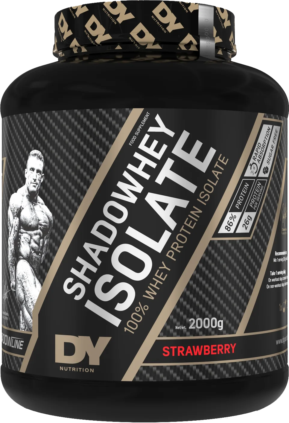 DY Nutrition Shadowhey Isolate Protein - 2000 g