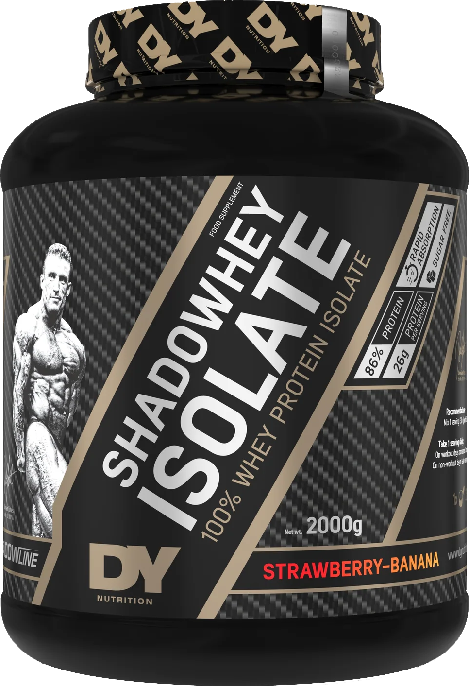 DY Nutrition Shadowhey Isolate Protein - 2000 g