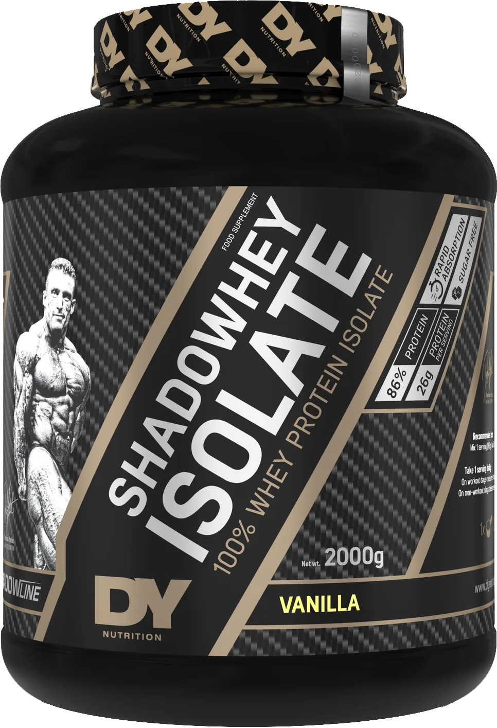 DY Nutrition Shadowhey Isolate Protein - 2000 g