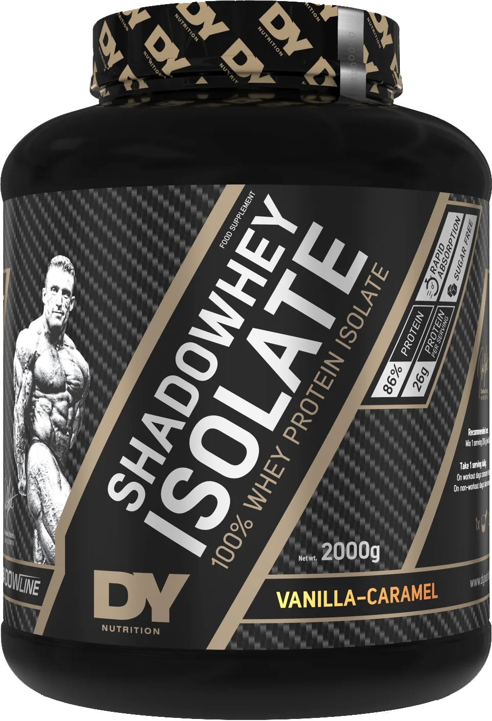 DY Nutrition Shadowhey Isolate Protein - 2000 g