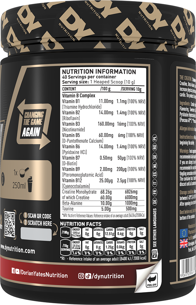 DY Nutrition The Creatine - 400 g