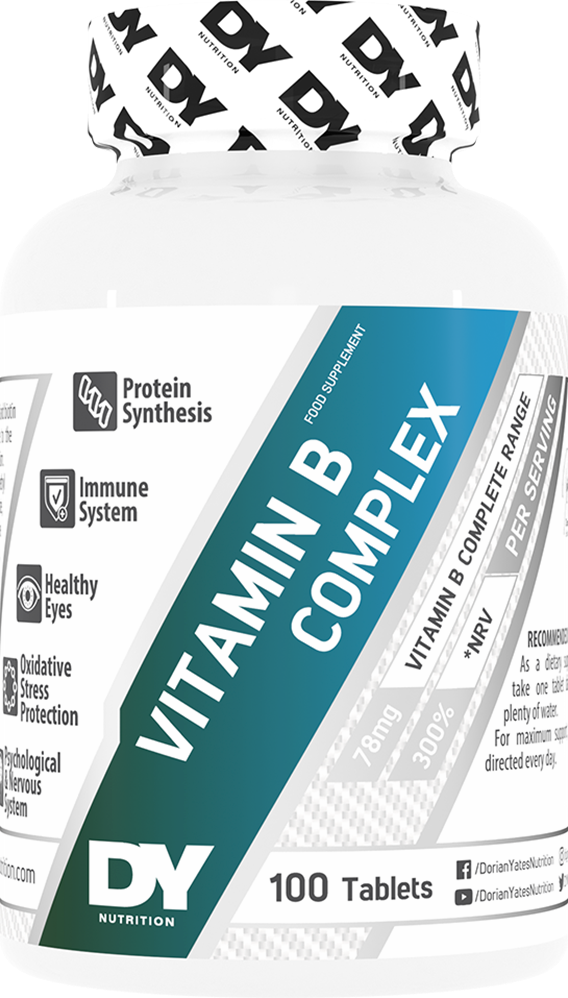 DY Nutrition Vitamin B Complex - 100 tabs