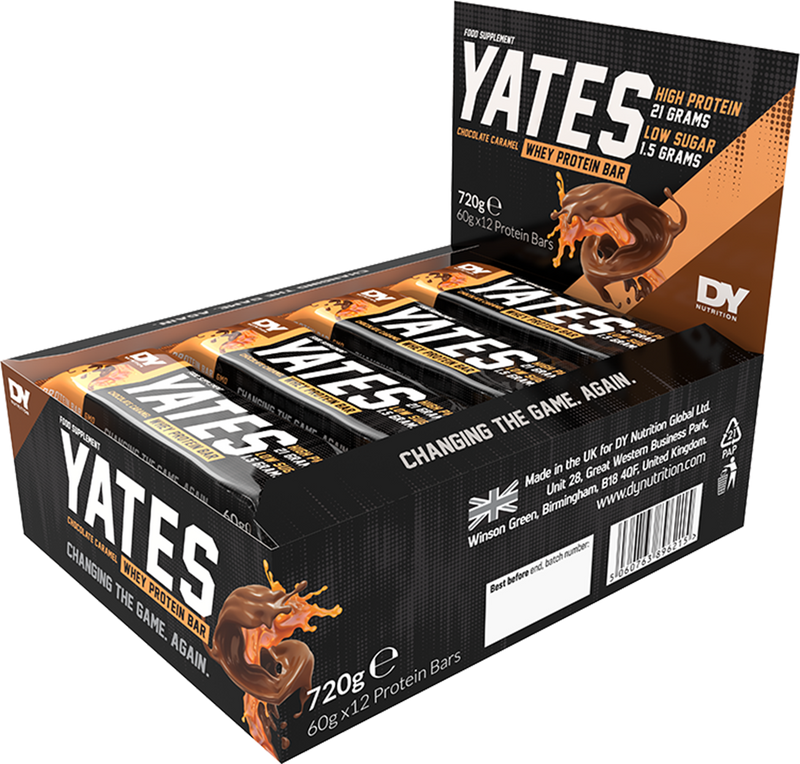DY Nutrition Whey Protein Bar - 12 x 60 g
