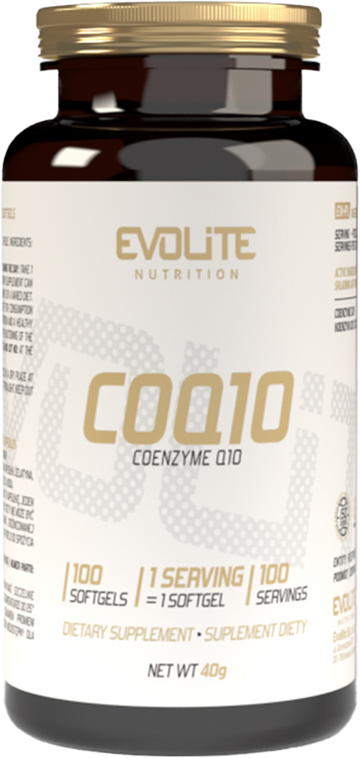 Evolite Coenzyme Q10 100 mg - 100 softgels
