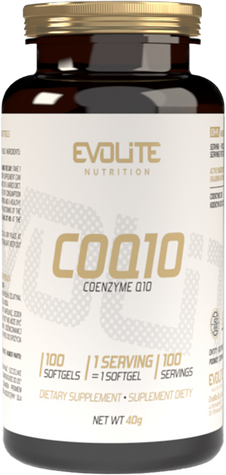 Evolite Coenzyme Q10 100 mg - 100 softgels