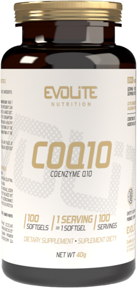 Evolite Coenzyme Q10 100 mg - 100 softgels
