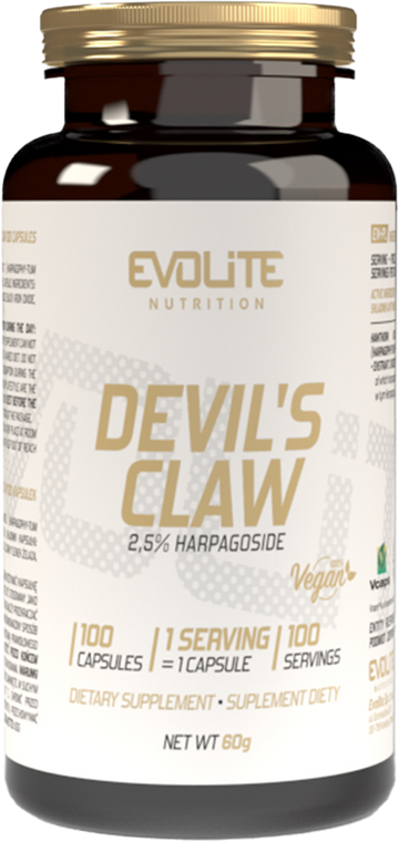 Evolite Devil's Claw 500 mg - 100 caps