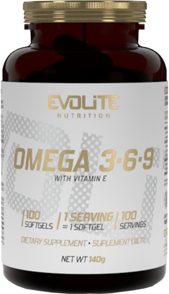 Evolite Omega 3-6-9 - 100 Softgels