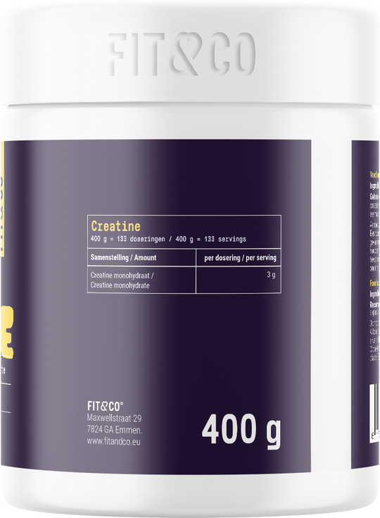 Fit & Co Creatine Monohydraat - 400 g